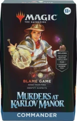 Murders at Karlov Manor - Blame Game Commander Deck